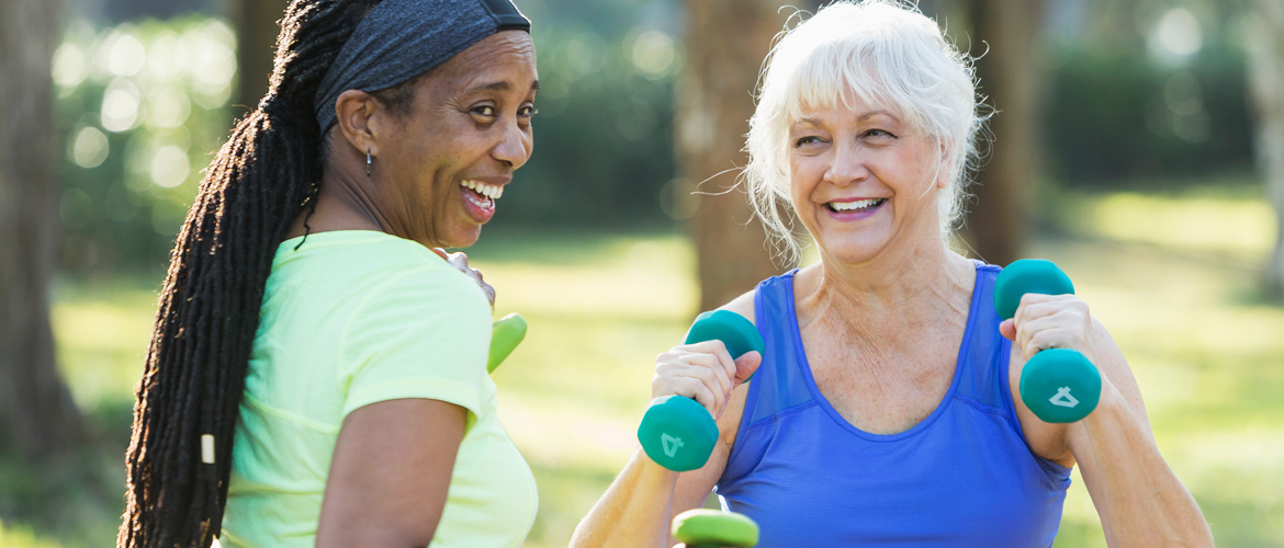 Dr. Todd Hoffman, chief medical officer at Blue Cross and Blue Shield of Oklahoma, encourages older people to remain active